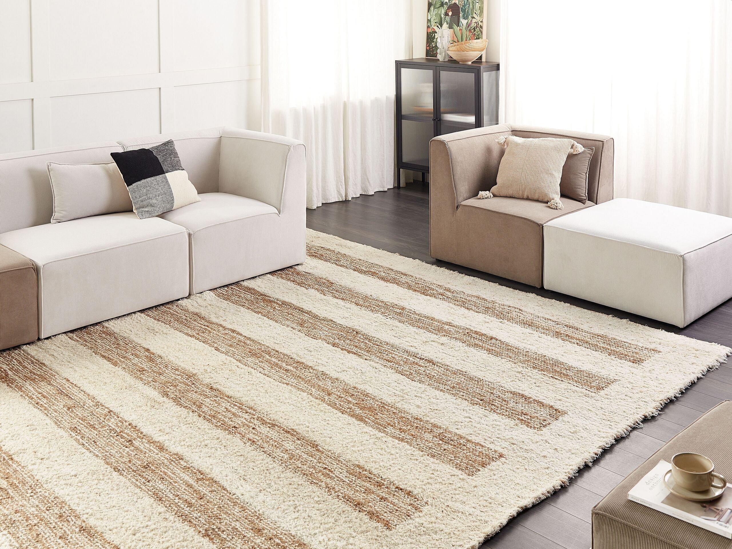 Beliani Tapis en Coton Traditionnel ZIARAT  