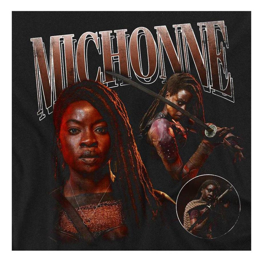 The Walking Dead  The Ones Who Lived Maglietta Michonne Homage 
