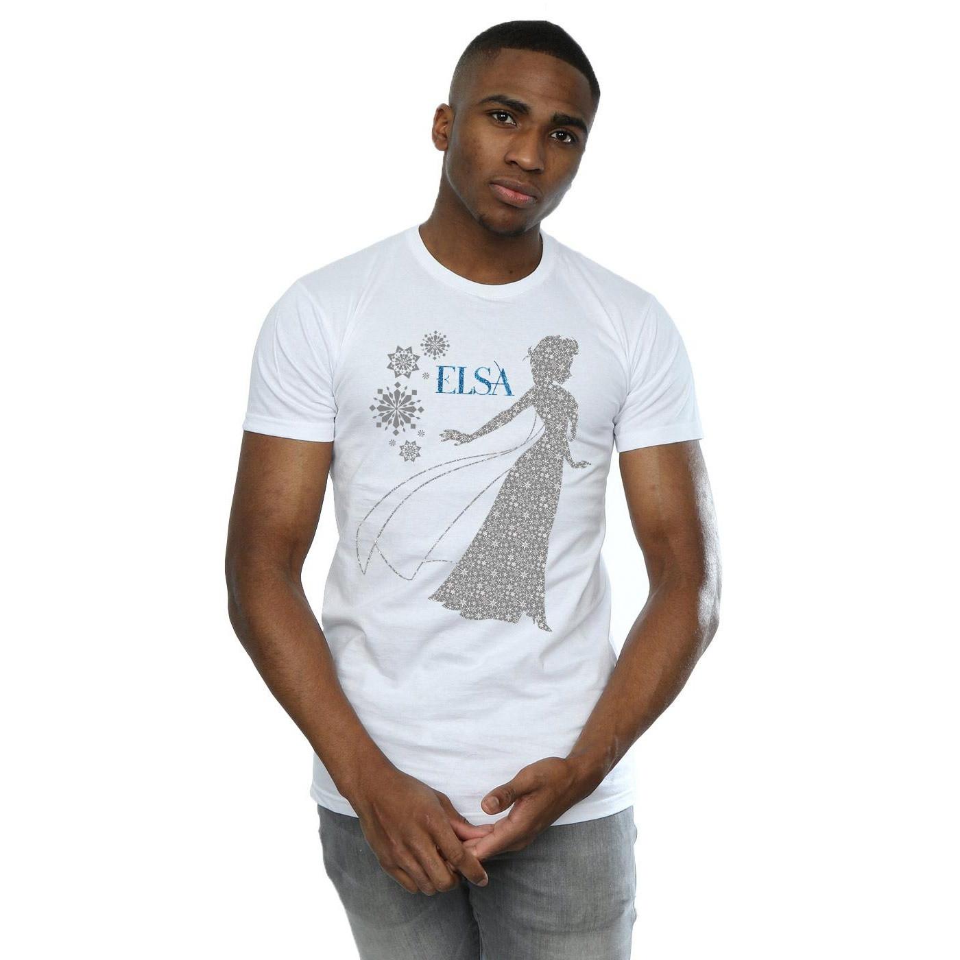 Disney Frozen Elsa T-Shirt Fiocco di Neve  