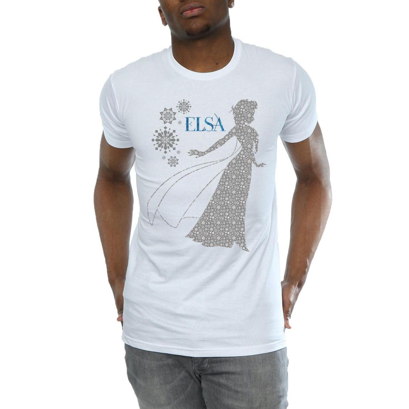 Disney Frozen Elsa T-Shirt Fiocco di Neve  