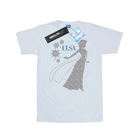 Disney  Tshirt FROZEN ELSA CHRISTMAS SILHOUETTE 