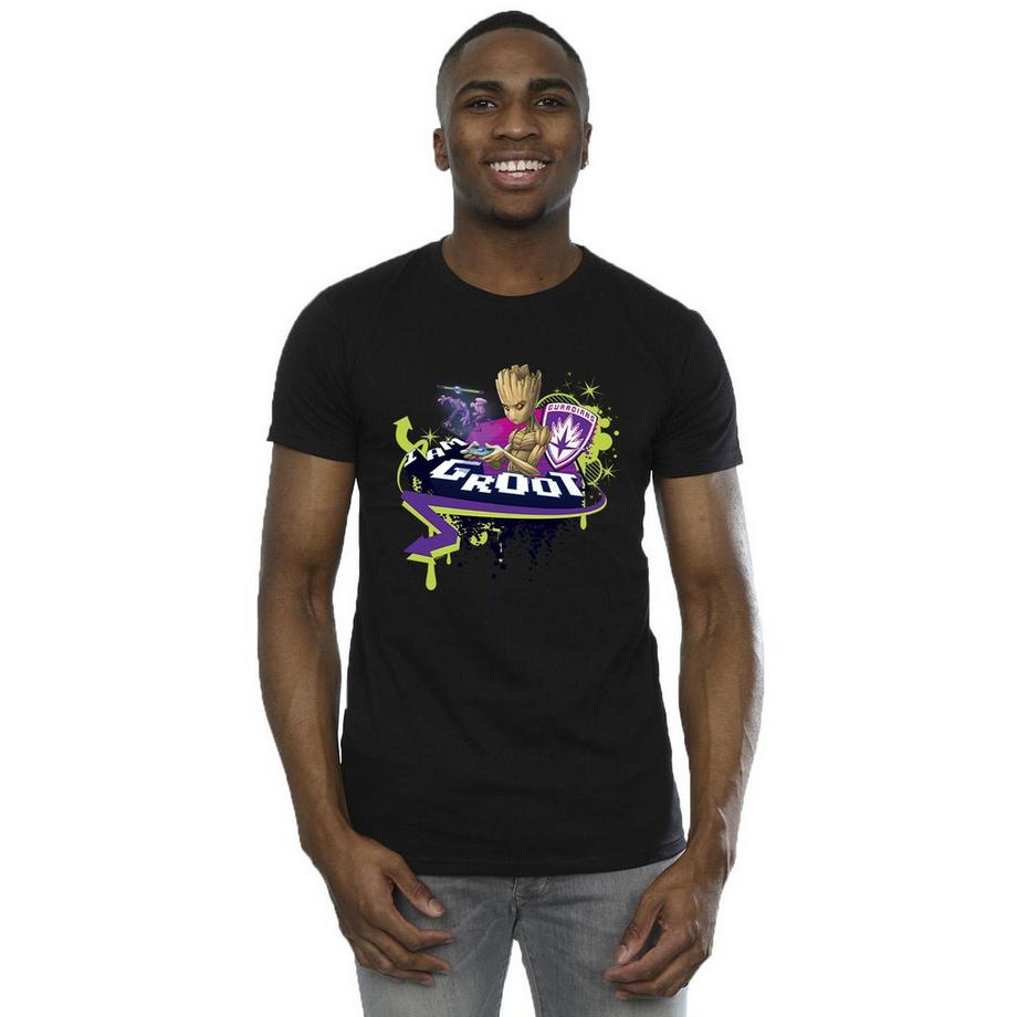 MARVEL Guardians Of The Galaxy Comic Print T-Shirt  