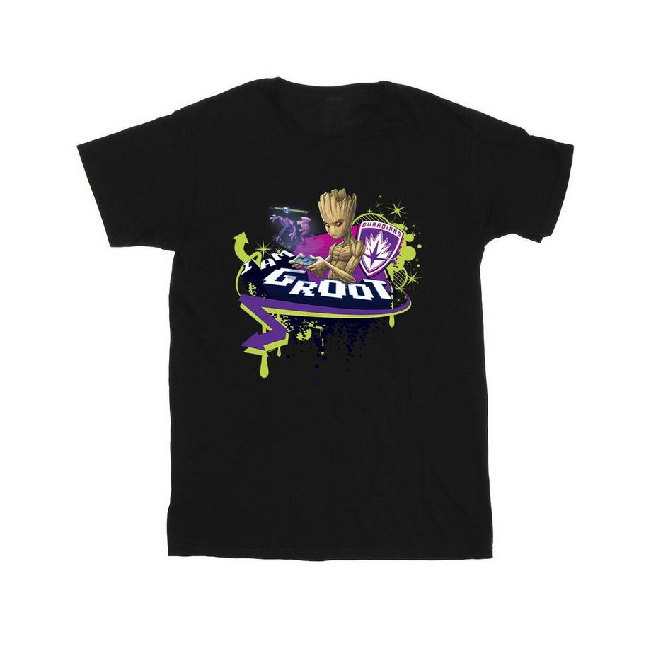 MARVEL Guardians Of The Galaxy Comic Print T-Shirt  