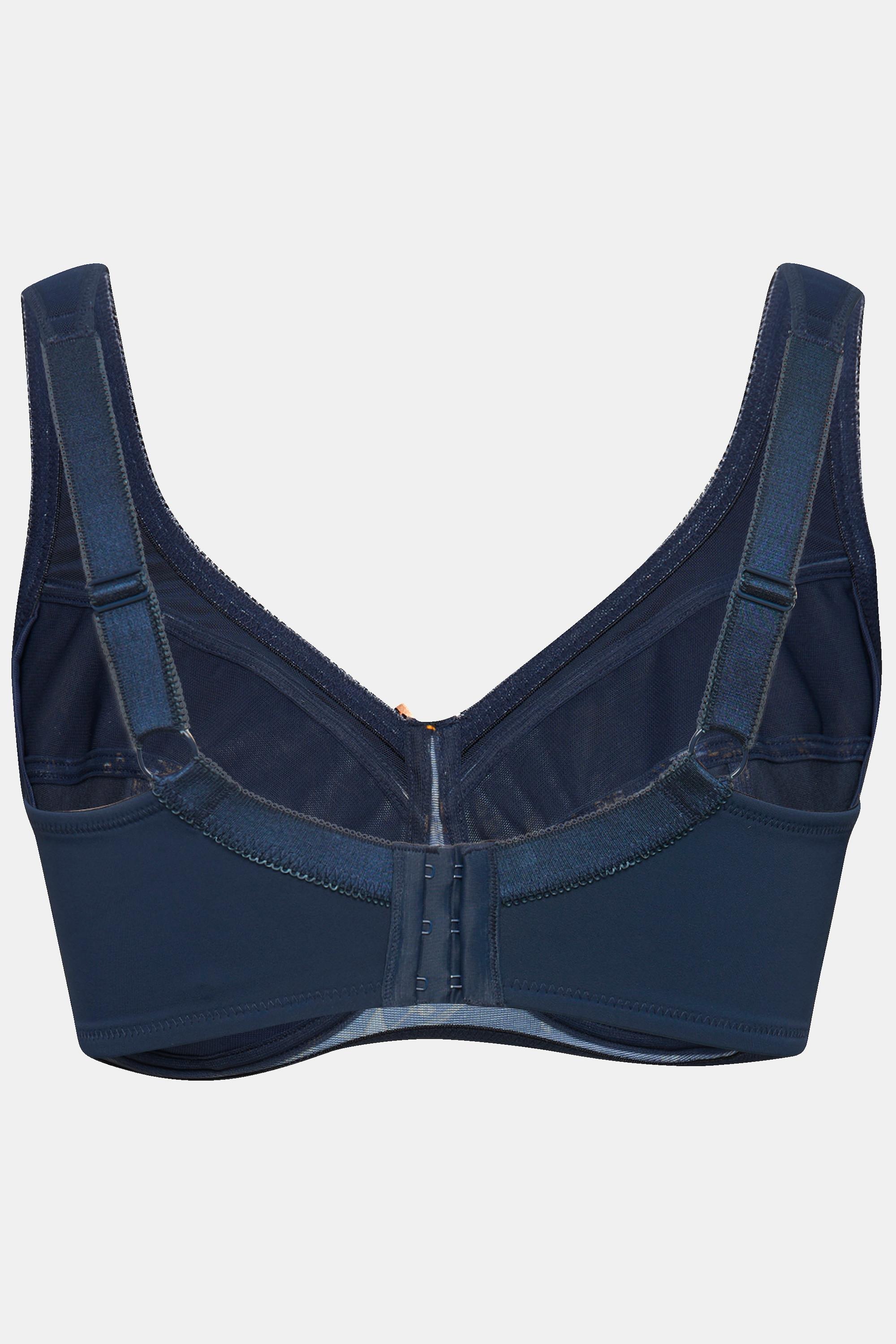 Ulla Popken Reggiseno con ferretto fantasia Paisley  