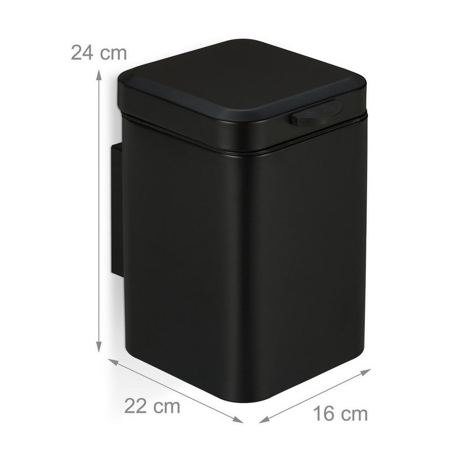 Northix Poubelle de salle de bain murale  