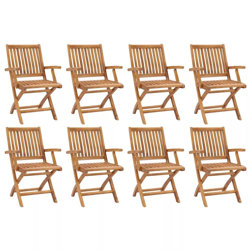 VidaXL - Chaise de jardin bois, One Size, Marron