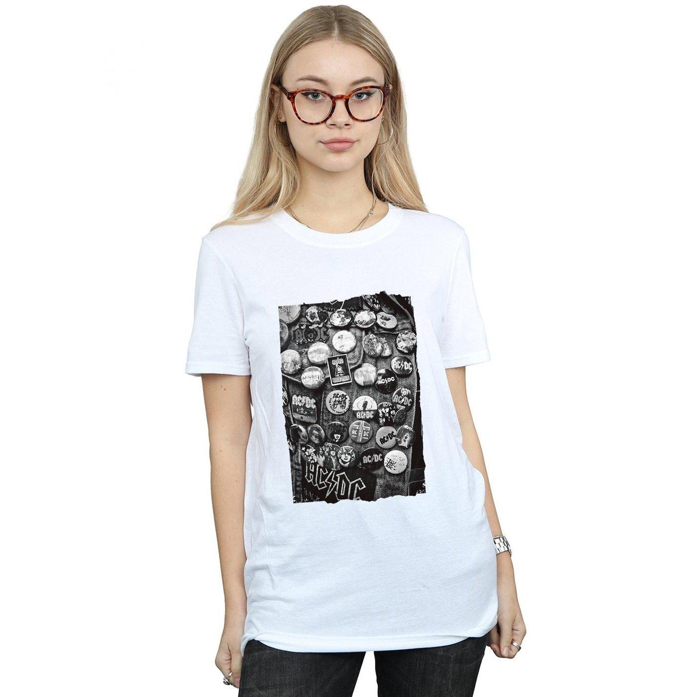 AC/DC ACDC Badges T-Shirt  