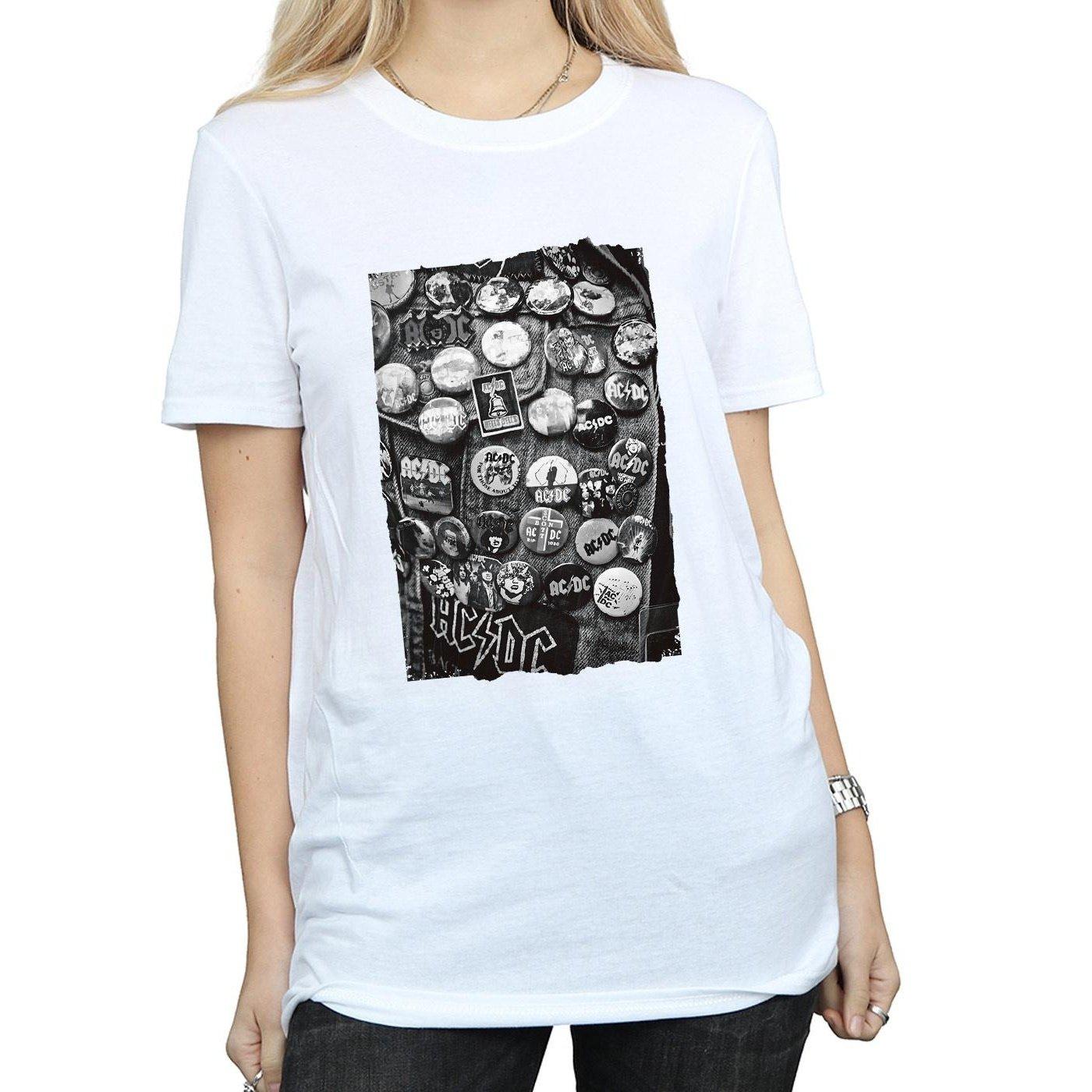 AC/DC ACDC Badges T-Shirt  