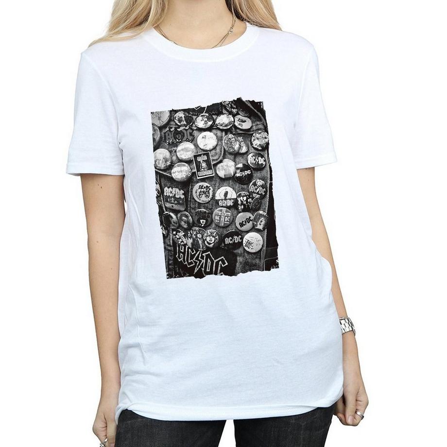 AC/DC ACDC Badges T-Shirt  