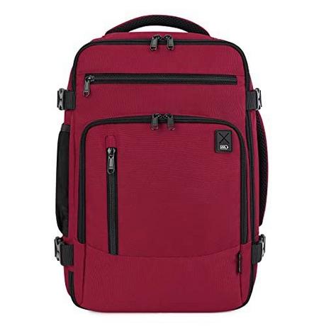 Only-bags.store Rucksack 40 x 20 x 25 cm für Ryanair Flugzeug Reiserucksack Handgepäck Laptop Tagesrucksäcke PET Recycled Umweltfreundlicher Rucksack Wasserdicht unter Sitz 20 L  