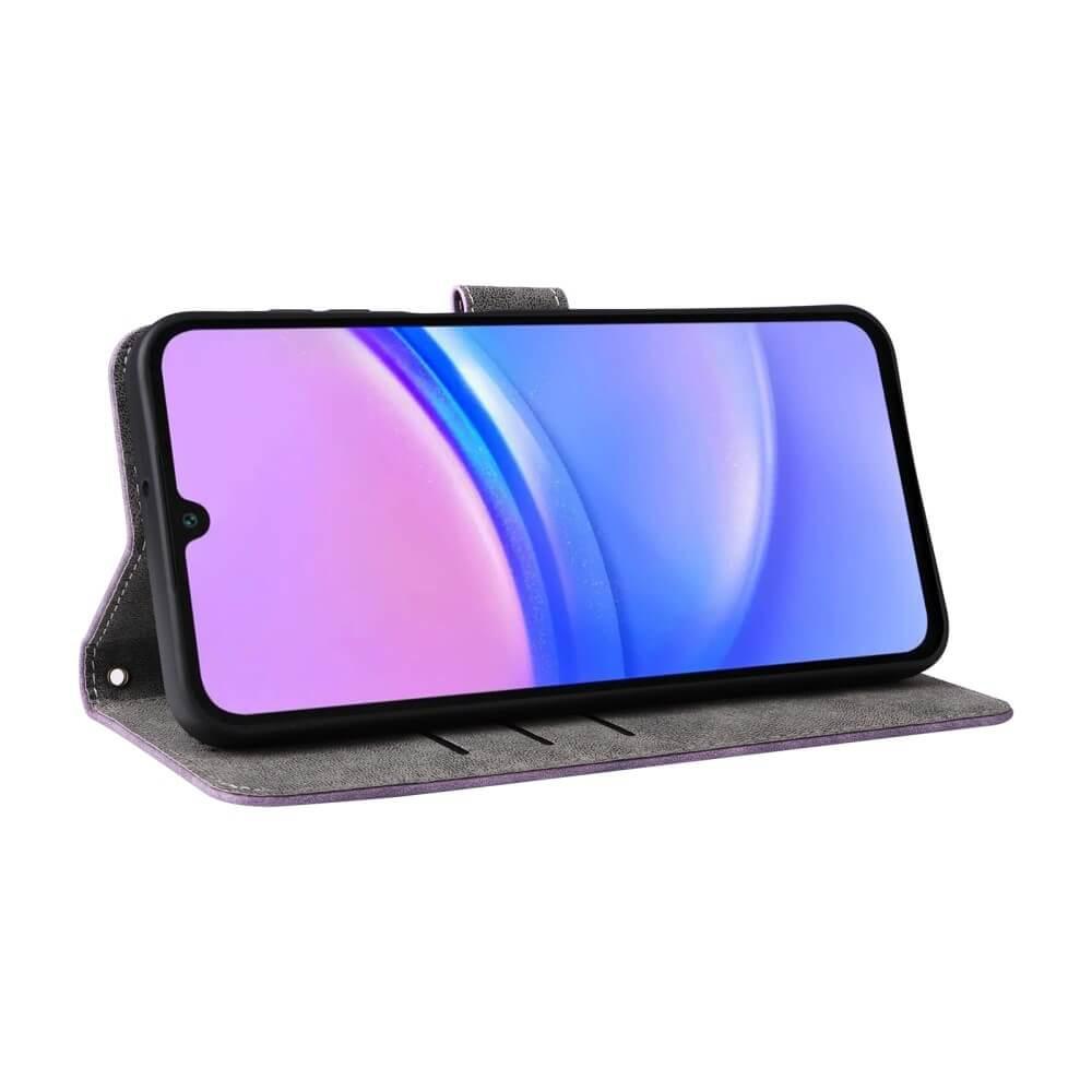 Cover-Discount  Galaxy A26 5G - Ledertasche mit RFID Blocker 