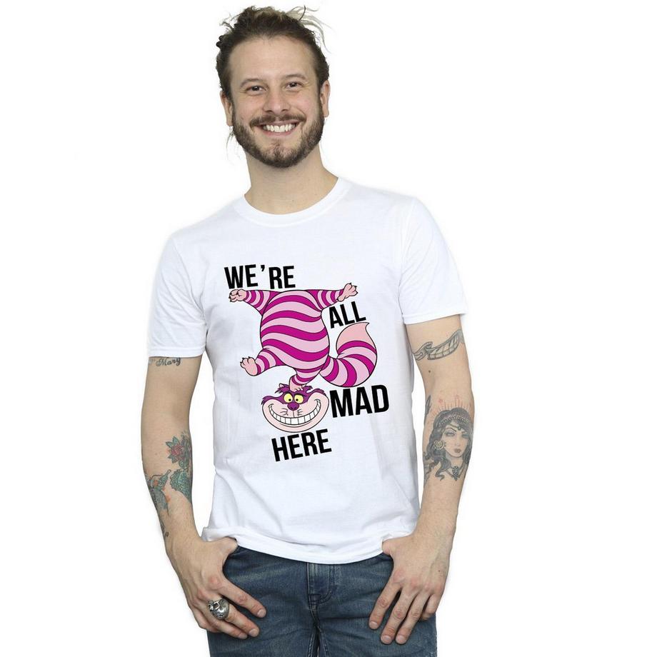 Disney Alice In Wonderland All Mad Here T-shirt  