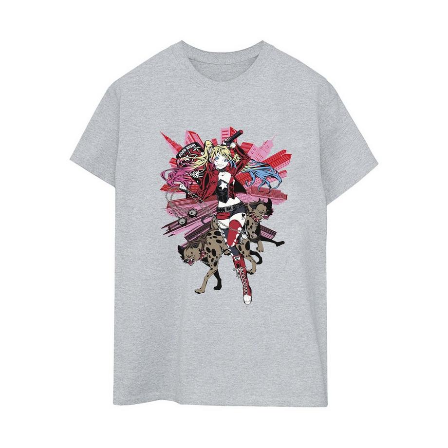 DC COMICS Harley Quinn T-Shirt Stile Anime  