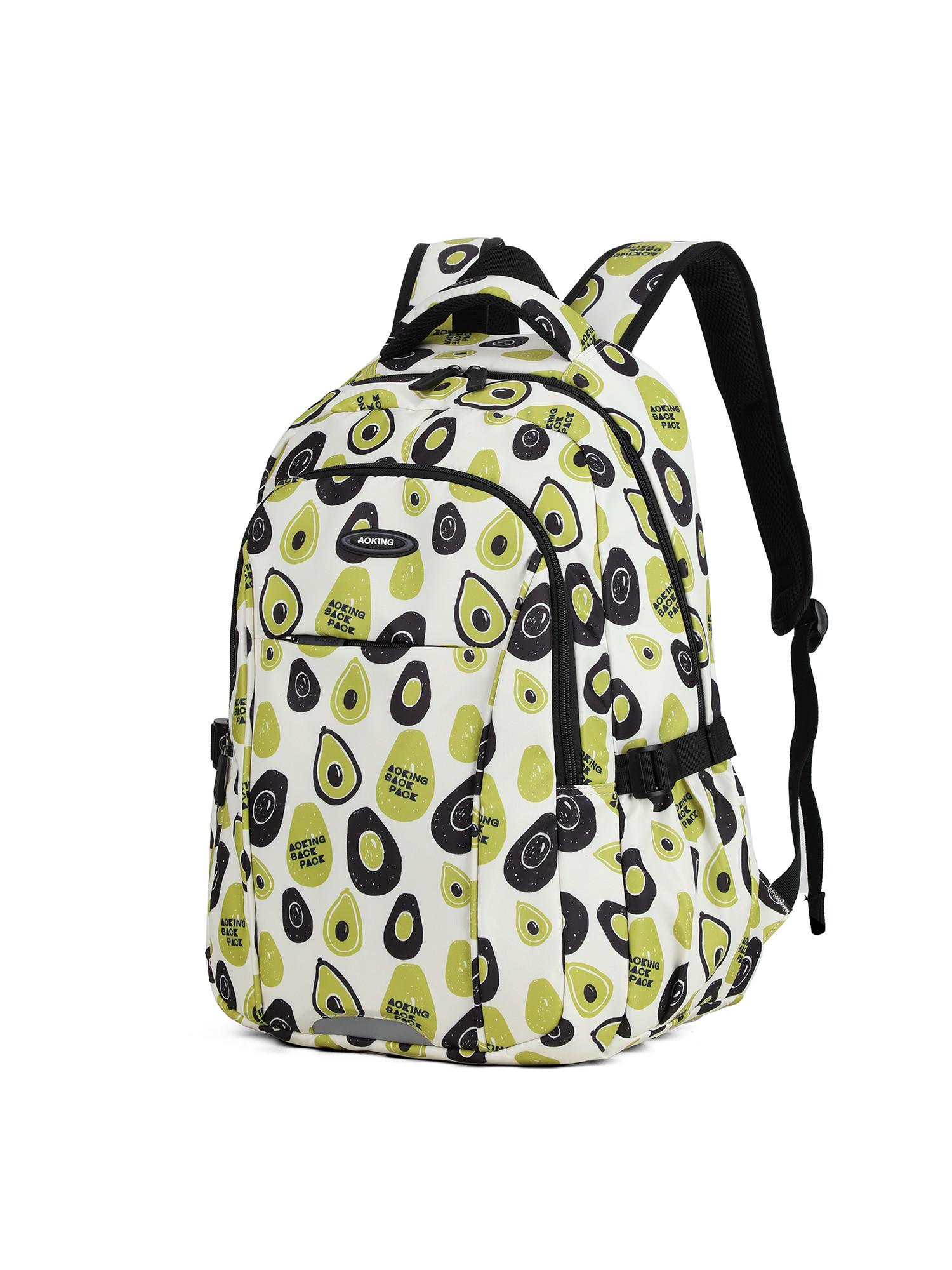 Aoking Zaino stampa avocado  