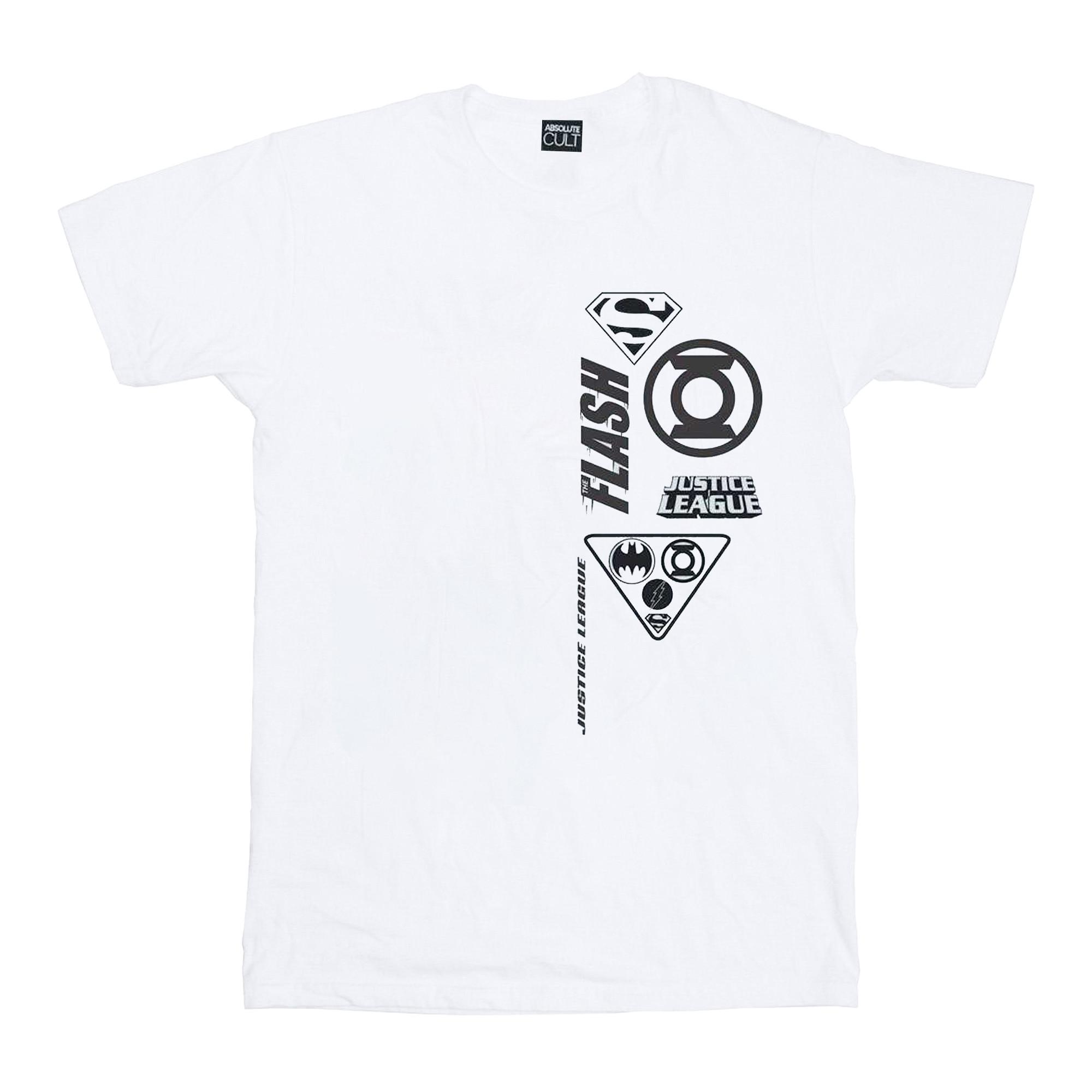 DC COMICS Justice League T-Shirt Stampa Grafica  