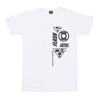 DC COMICS Justice League T-Shirt Stampa Grafica  