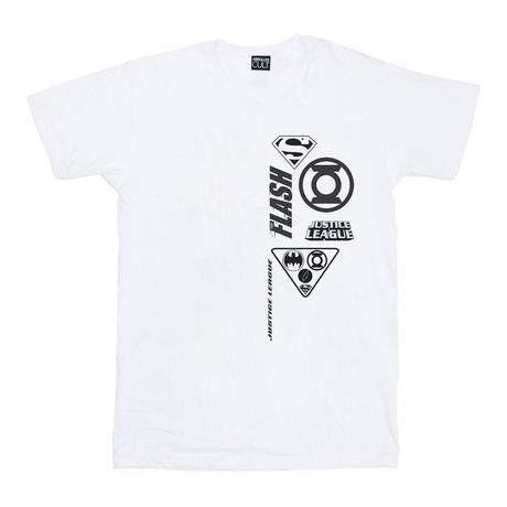 DC COMICS Justice League T-Shirt Stampa Grafica  