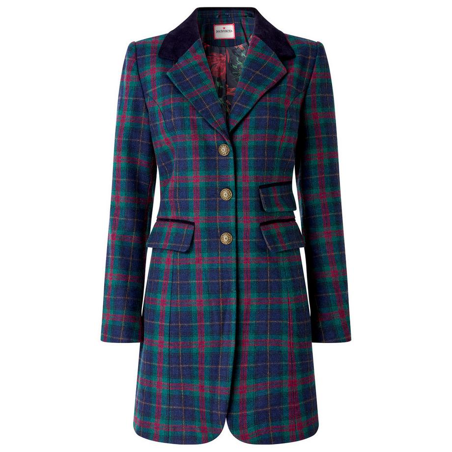 Joe Browns Lange Karo-Jacke  