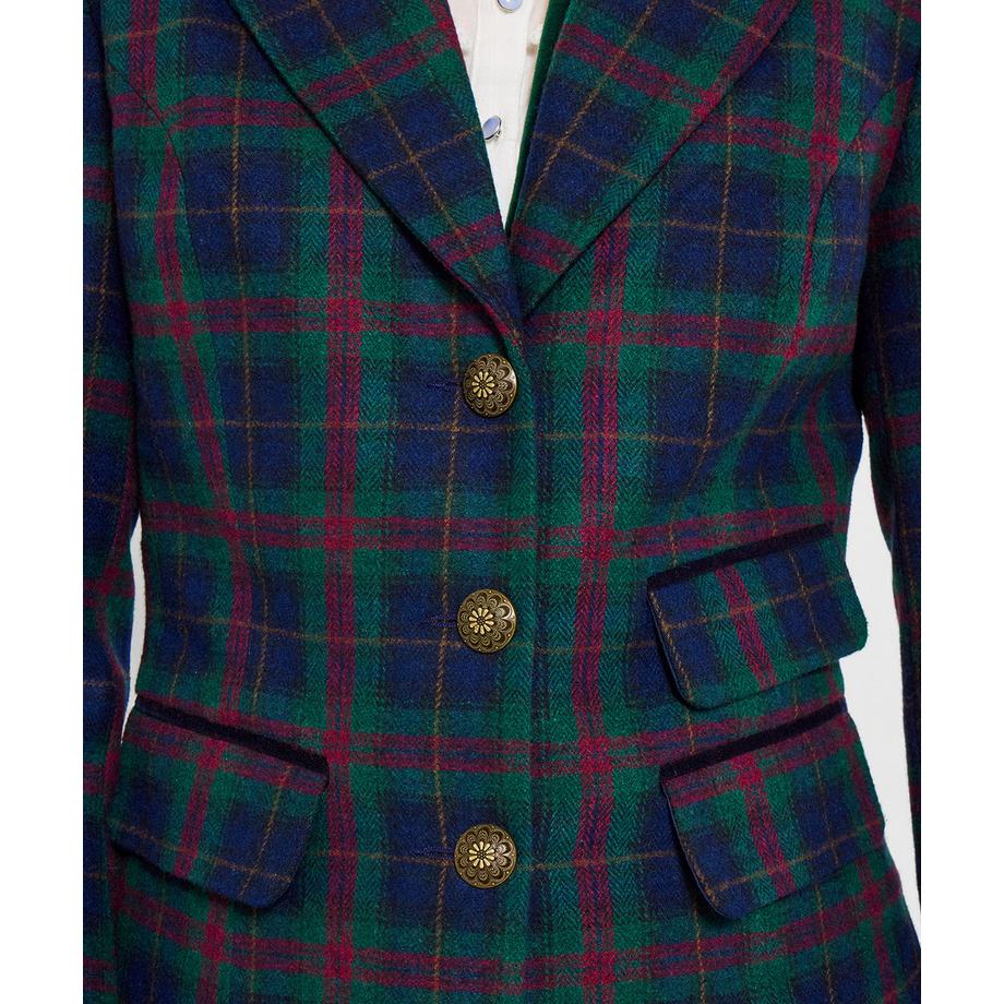 Joe Browns Lange Karo-Jacke  