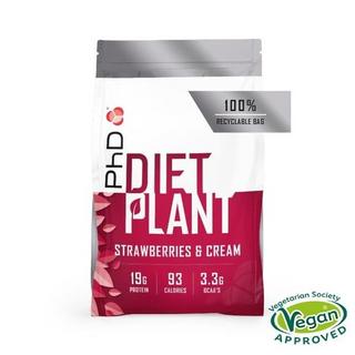 GladiatorFit  Diet Plant Protein 1kg PhD Nutrition | Fraise 