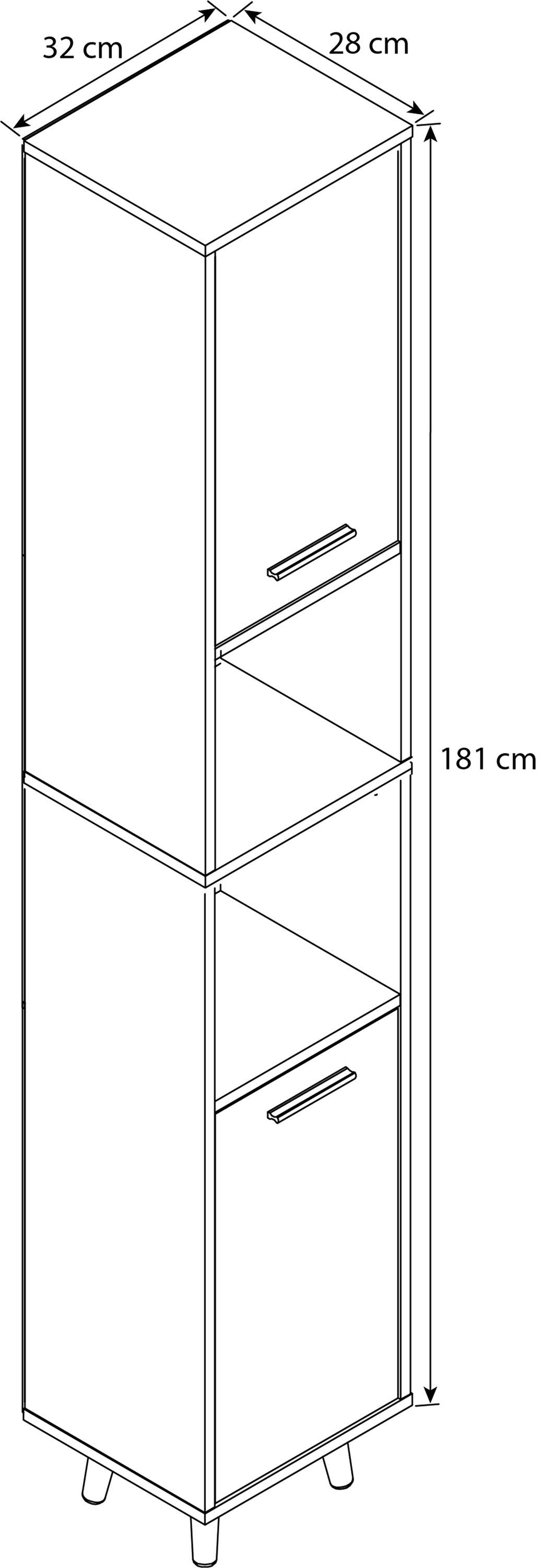 VCM Badschrank Landos  