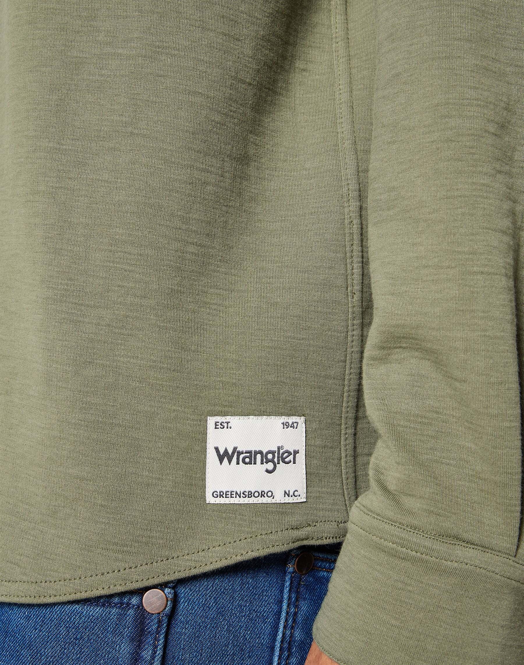 Wrangler  Langarmpolo Longsleeves Utility Polo 