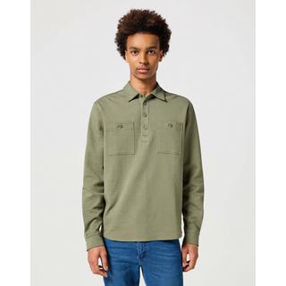 Wrangler  Langarmpolo Longsleeves Utility Polo 