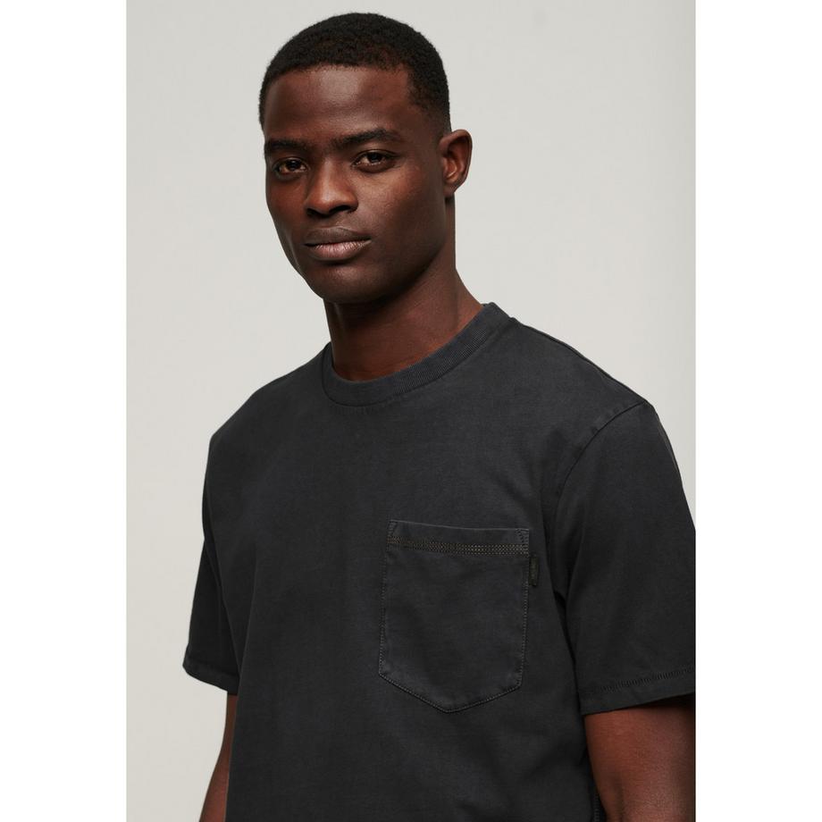 Superdry T-Shirt mit Brusttasche  