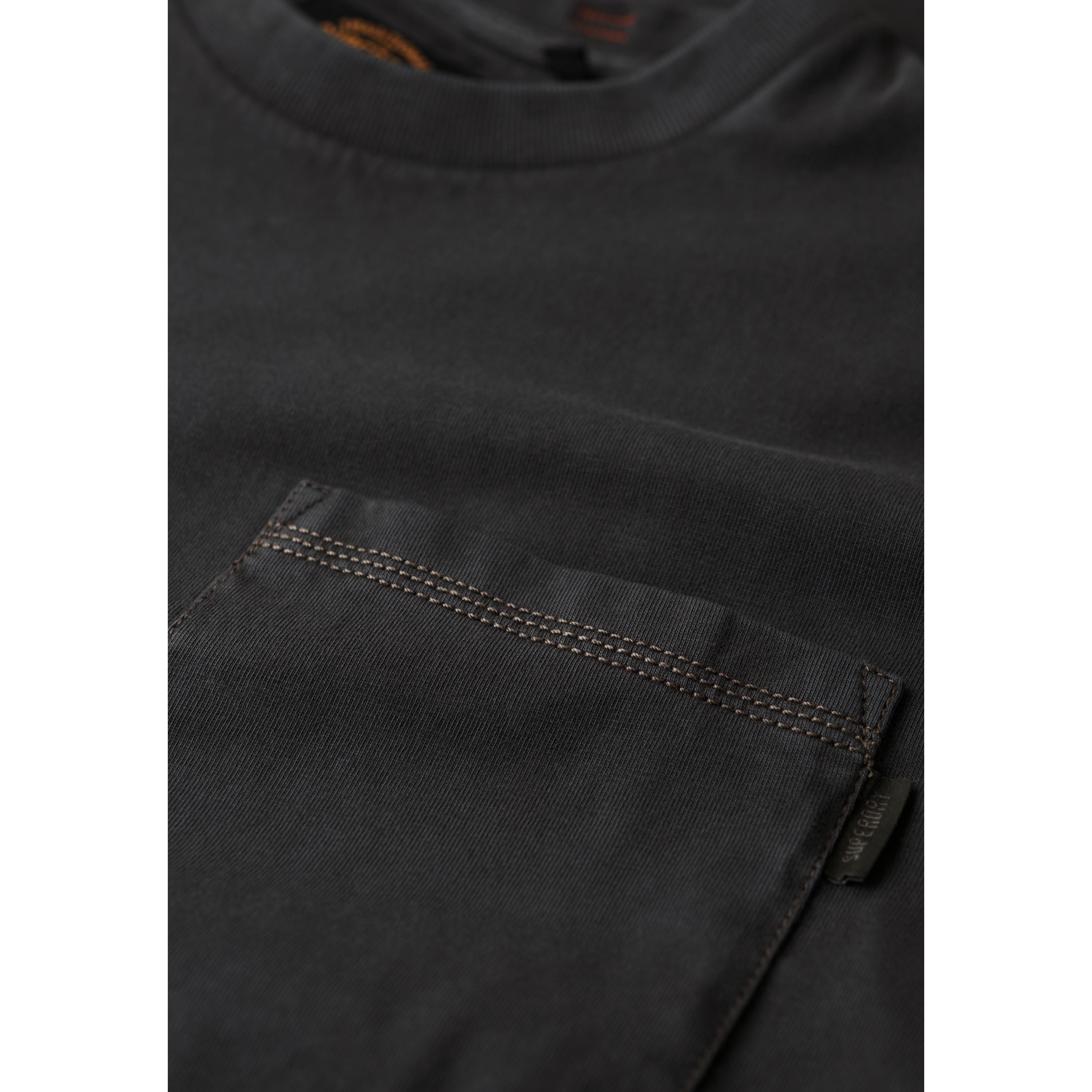 Superdry T-Shirt mit Brusttasche  