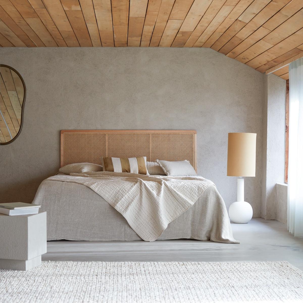 Tikamoon Kopfteil aus Rattan 160 cm Adèle  