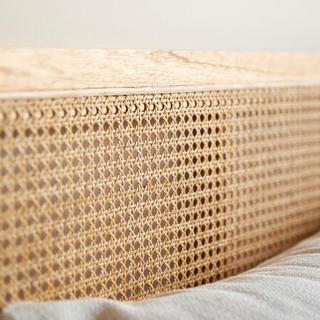 Tikamoon Tête de lit en rotin cannée 160 cm Adèle  