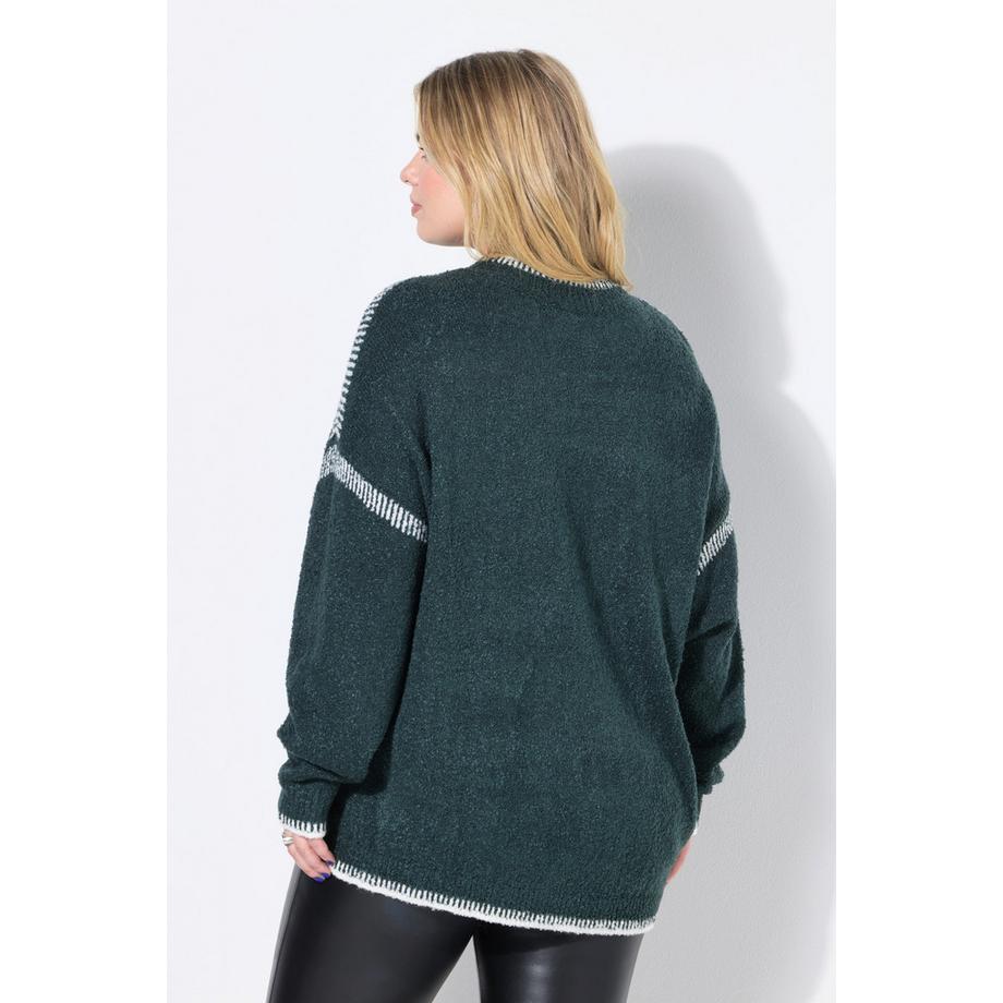 Studio Untold Oversized Pullover Ziernähte  