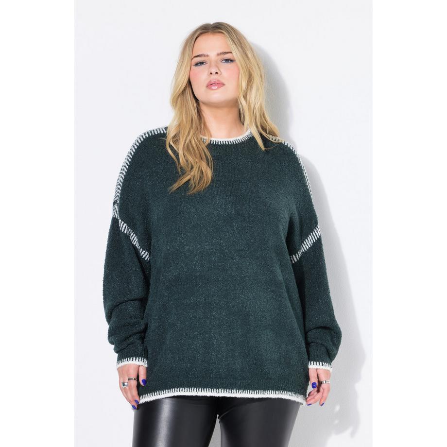 Studio Untold Oversized Pullover Ziernähte  