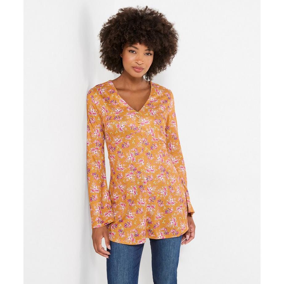 Joe Browns Anna Tunika mit V-Ausschnitt und Streublumen  