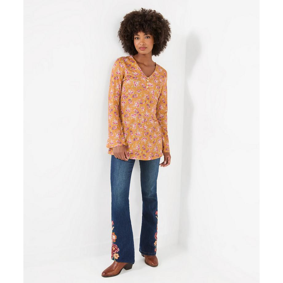 Joe Browns Anna Tunika mit V-Ausschnitt und Streublumen  