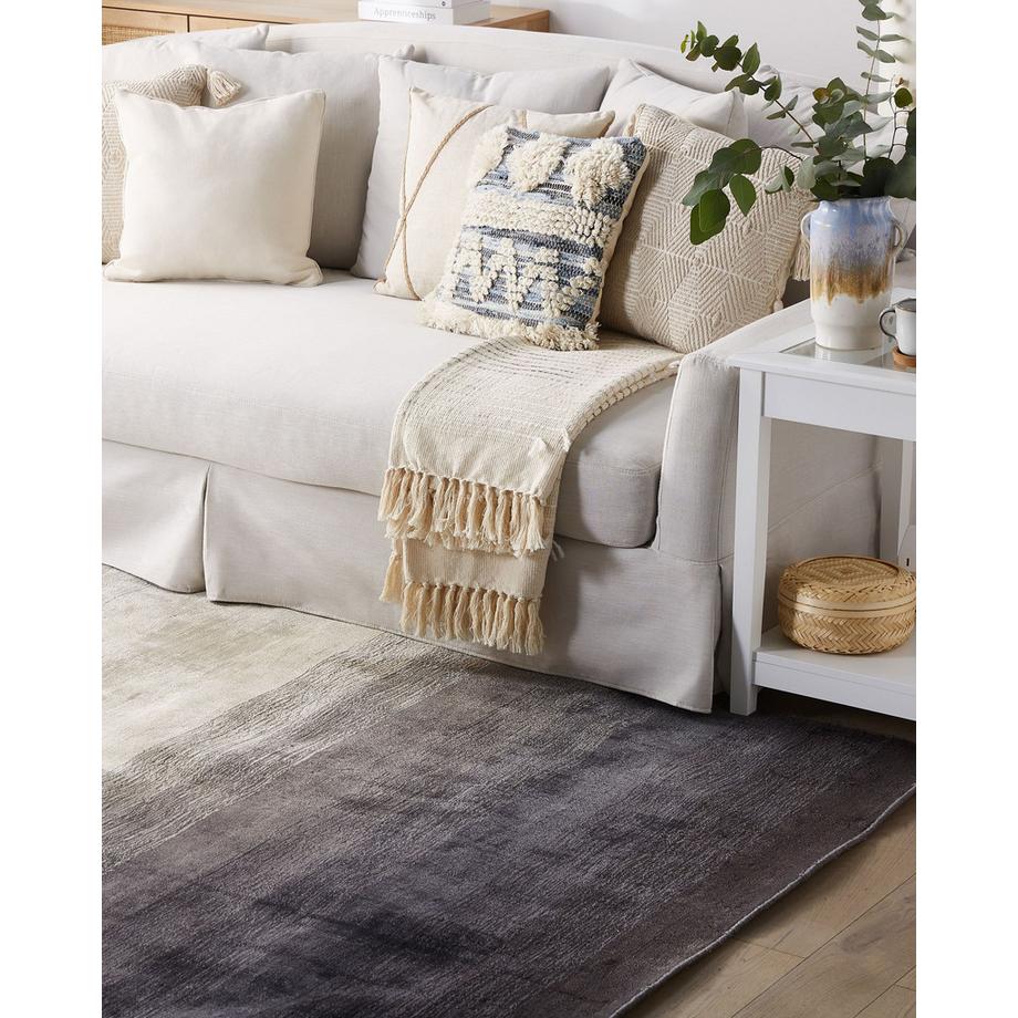 Beliani Tapis en Soie artificielle Traditionnel ERCIS  