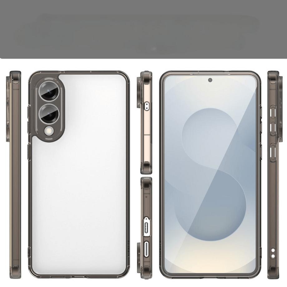 Cover-Discount  Galaxy S25 Edge - Custodia in acrilico con protezione della camera 