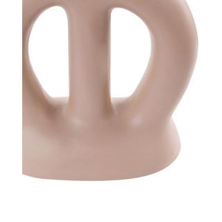 Beliani Vase à fleurs en Porcelaine Moderne KOZANI  