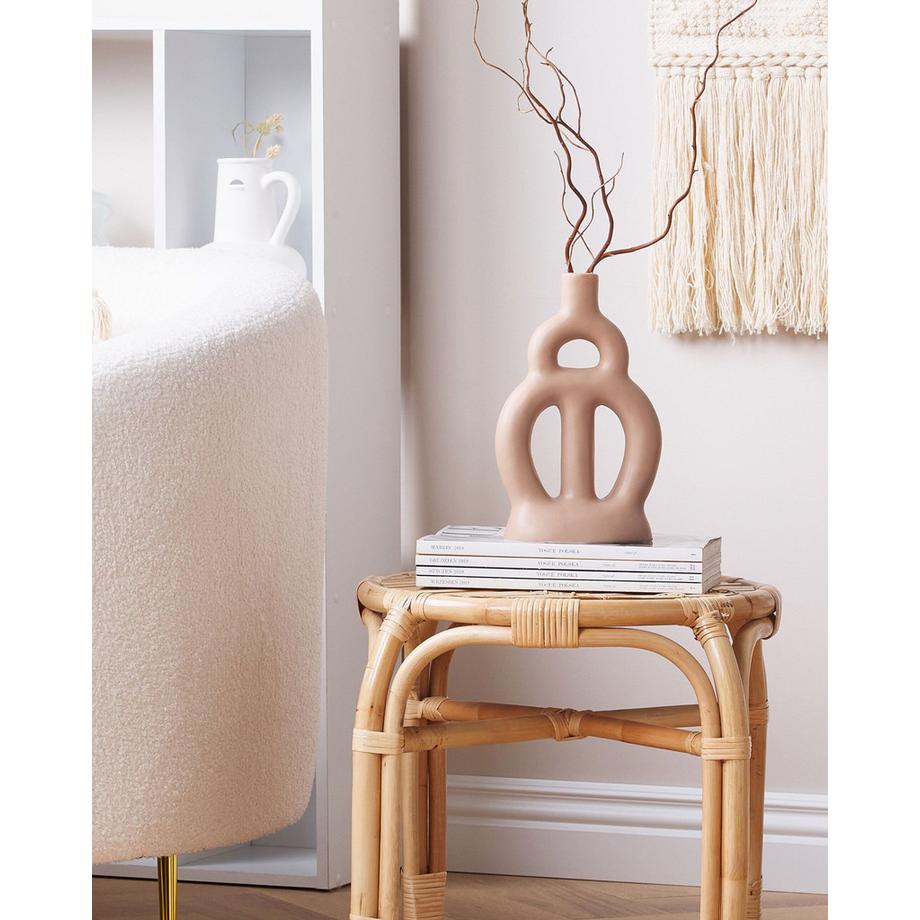 Beliani Vaso da fiori en Porcellana Moderno KOZANI  