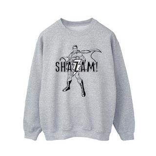 DC COMICS Shazam Sweatshirt Col Rond  