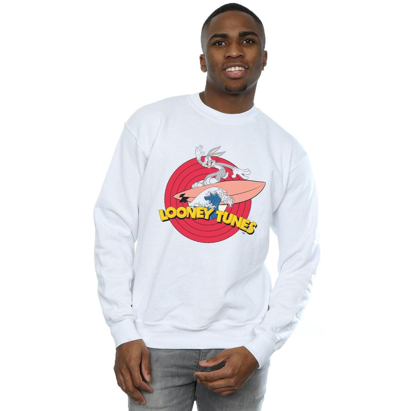 LOONEY TUNES Bugs Bunny Surfing Sweatshirt  