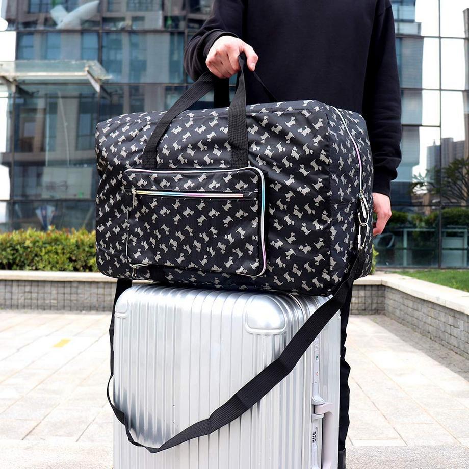 Only-bags.store Borsa da Viaggio Pieghevole con Tracolla  