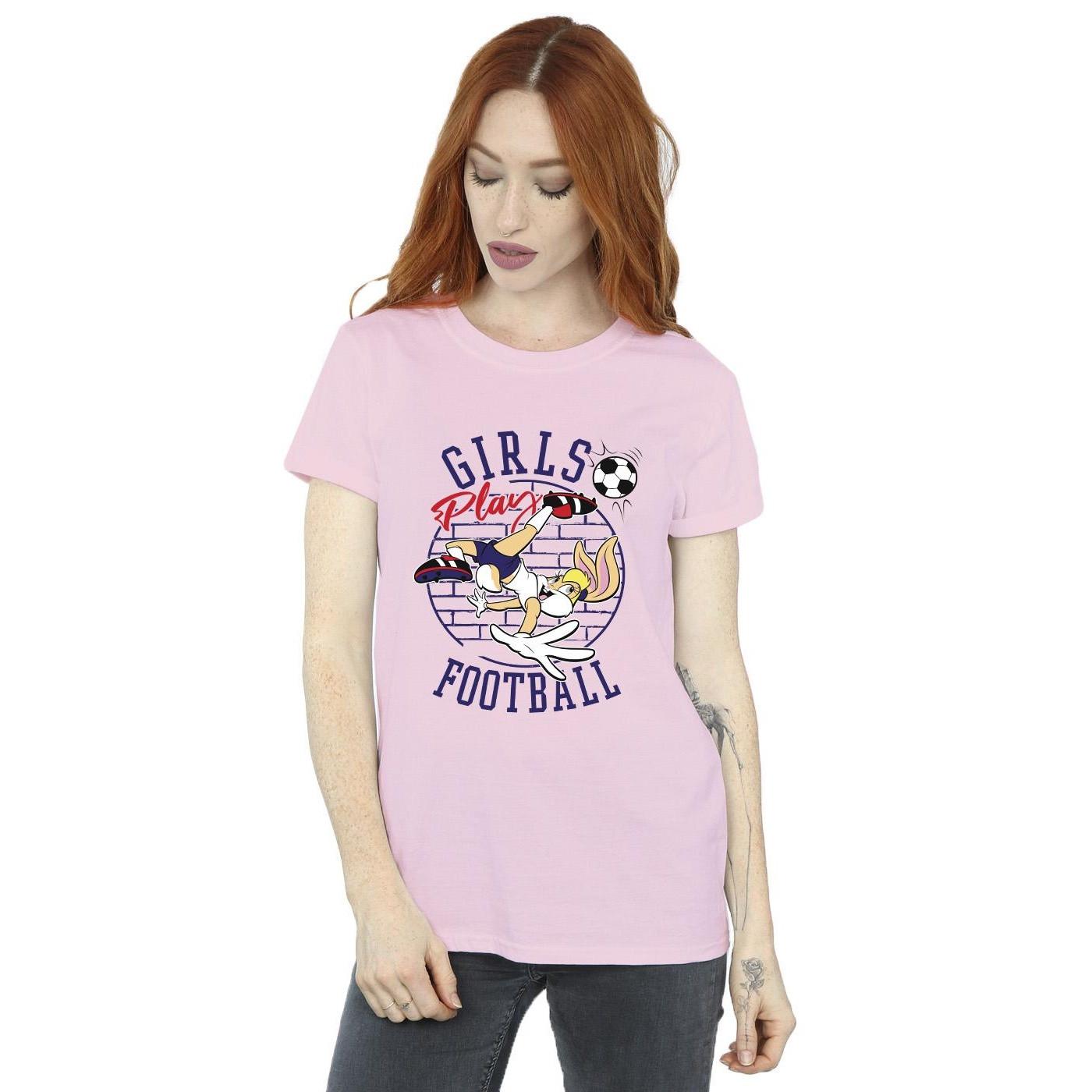 LOONEY TUNES Girls Play Football T-Shirt  