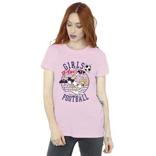 LOONEY TUNES Girls Play Football T-Shirt  