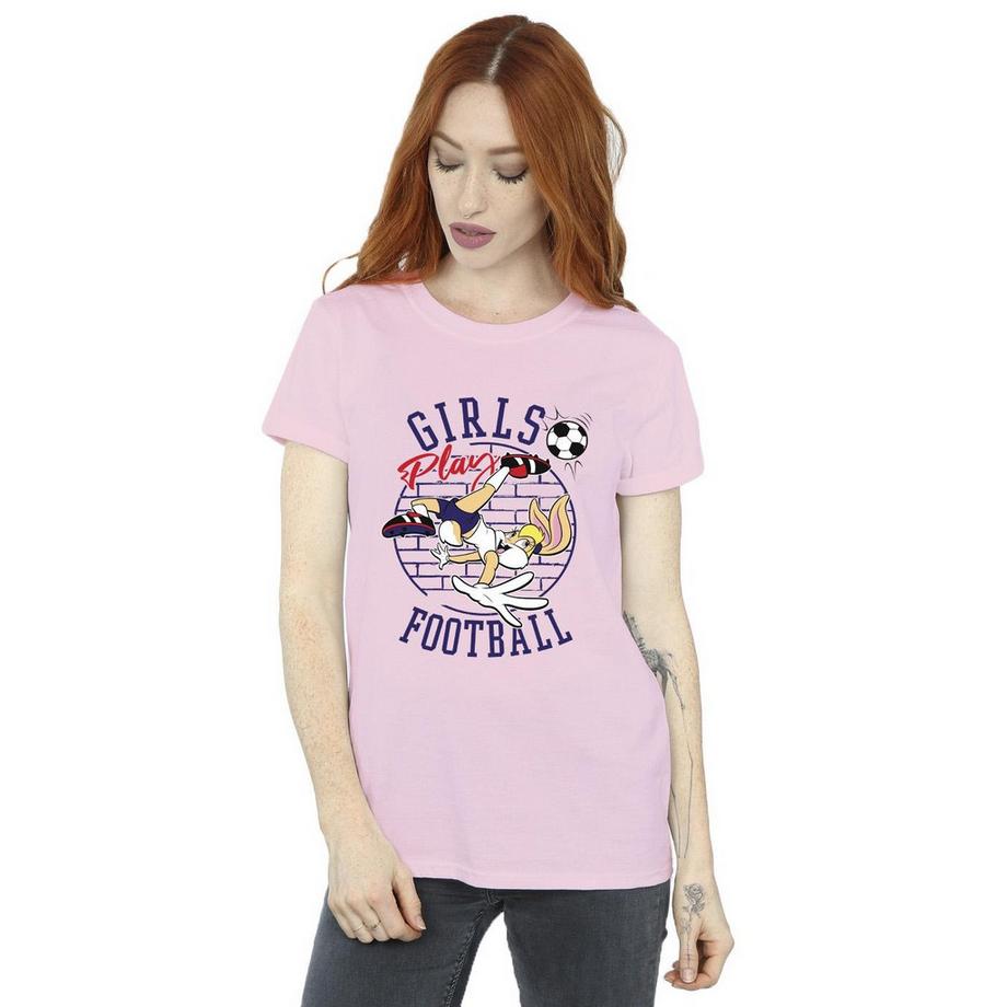 LOONEY TUNES Girls Play Football T-Shirt  