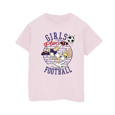 LOONEY TUNES Girls Play Football T-Shirt  