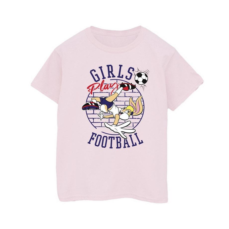 LOONEY TUNES Girls Play Football T-Shirt  