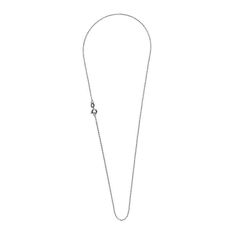 Steinkult  Halskette mit Anhänger "Bonita" mit weissem Mondstein 