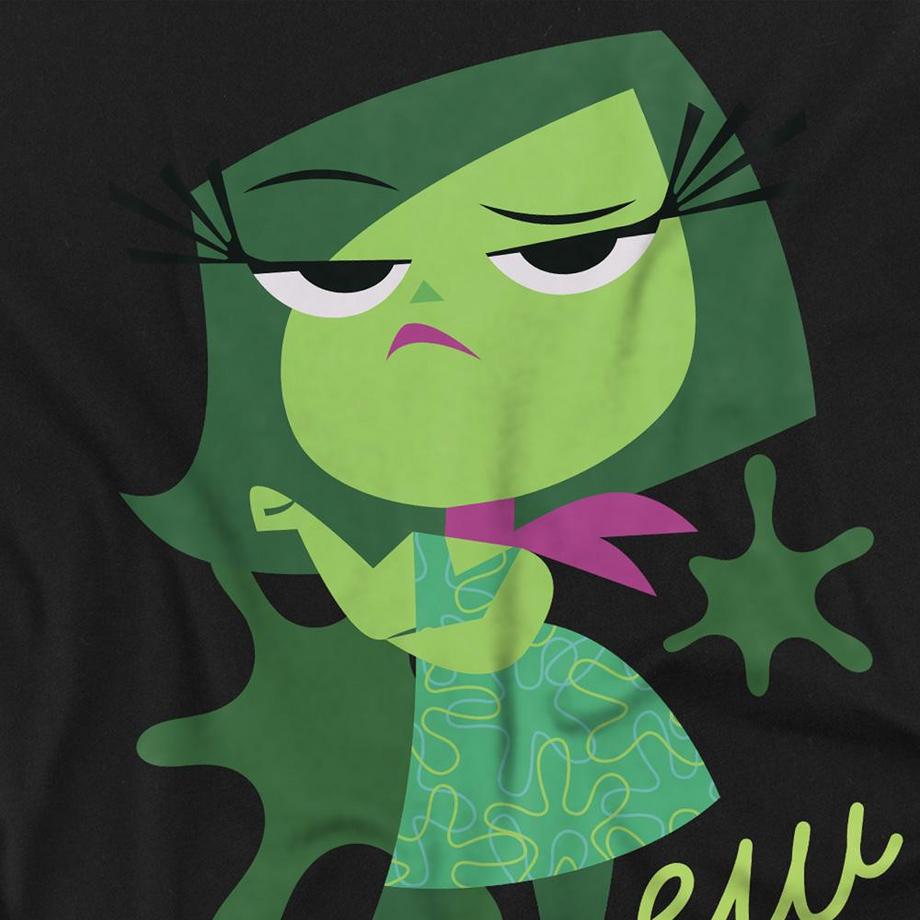 Inside Out Langarm T-Shirt mit Grafikdruck  