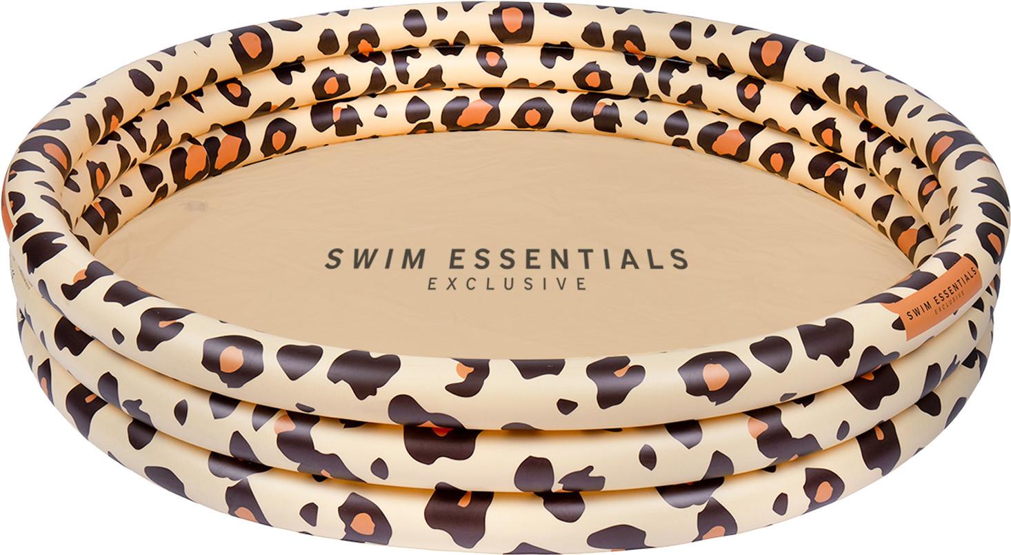 Swim Essentials  Baby Pool 150cm Beige Leopard 